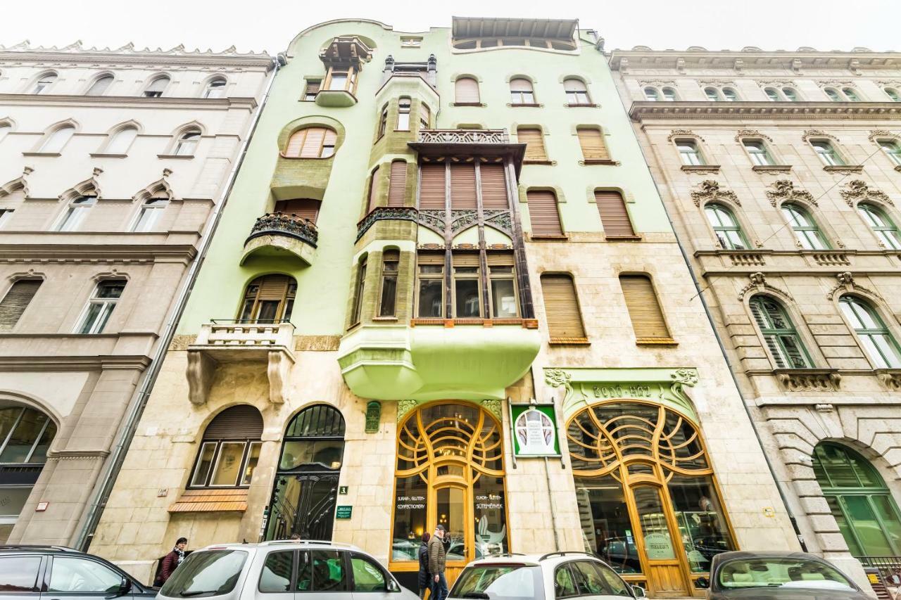 Budapest Art Nouveau Apartment 외부 사진